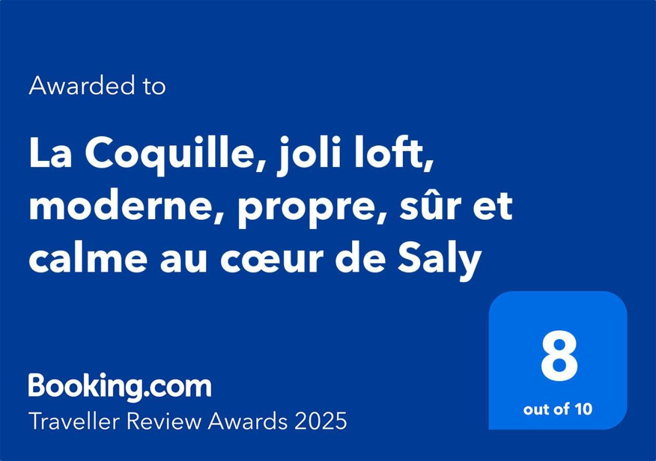 "La Coquille", Joli Loft, Moderne, Propre, Sur Et Calme Au Coeur De Saly Apartment Екстериор снимка