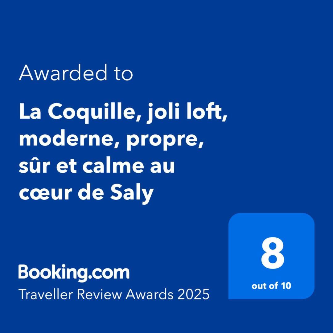"La Coquille", Joli Loft, Moderne, Propre, Sur Et Calme Au Coeur De Saly Apartment Екстериор снимка